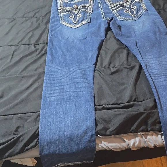 Rock Revival 34x32 Jeans Only Worn Once, Perfect Condition - Picture 2 of 7